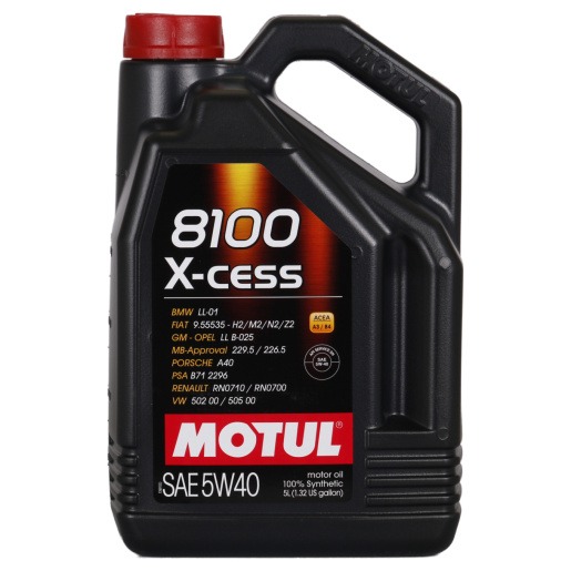 MOTUL 8100 X-CESS 5W-40, 5L