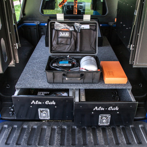 Alu-Cab dobbel skuffeseksjon
