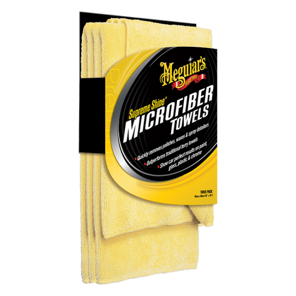 Meguiar's® Supreme Shine™ Microfiber Towel (3 pack)