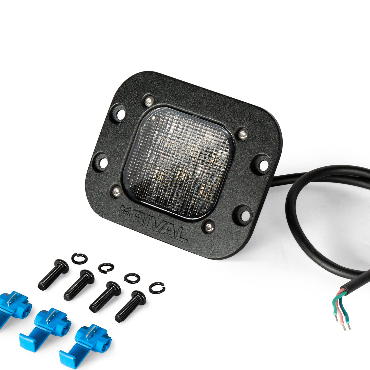 Rival ryggelys til fastmontering i Rival bakfanger Rival ryggelys