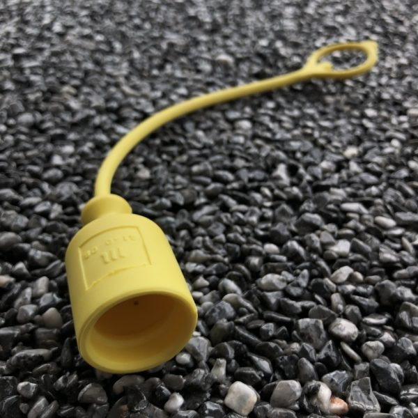 Støvhette til kompressortilkobling