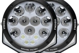 Vision X + Arctic Trucks Cannon Adventure Multi-LED 8,7" (2-pack)