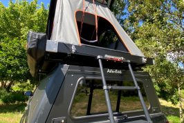 Alu-Cab Teleskopstege svart 2,6m