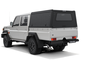 Alu-Cab Canopy Explorer LC79 D-Cab Durkplåtsmönstrad